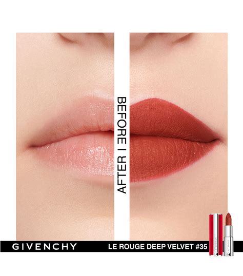 grenat initie givenchy|le rouge deep velvet givenchy.